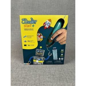 3Doodler Start+ Essentials 3D Printing Pen Set Light Blue - NEW